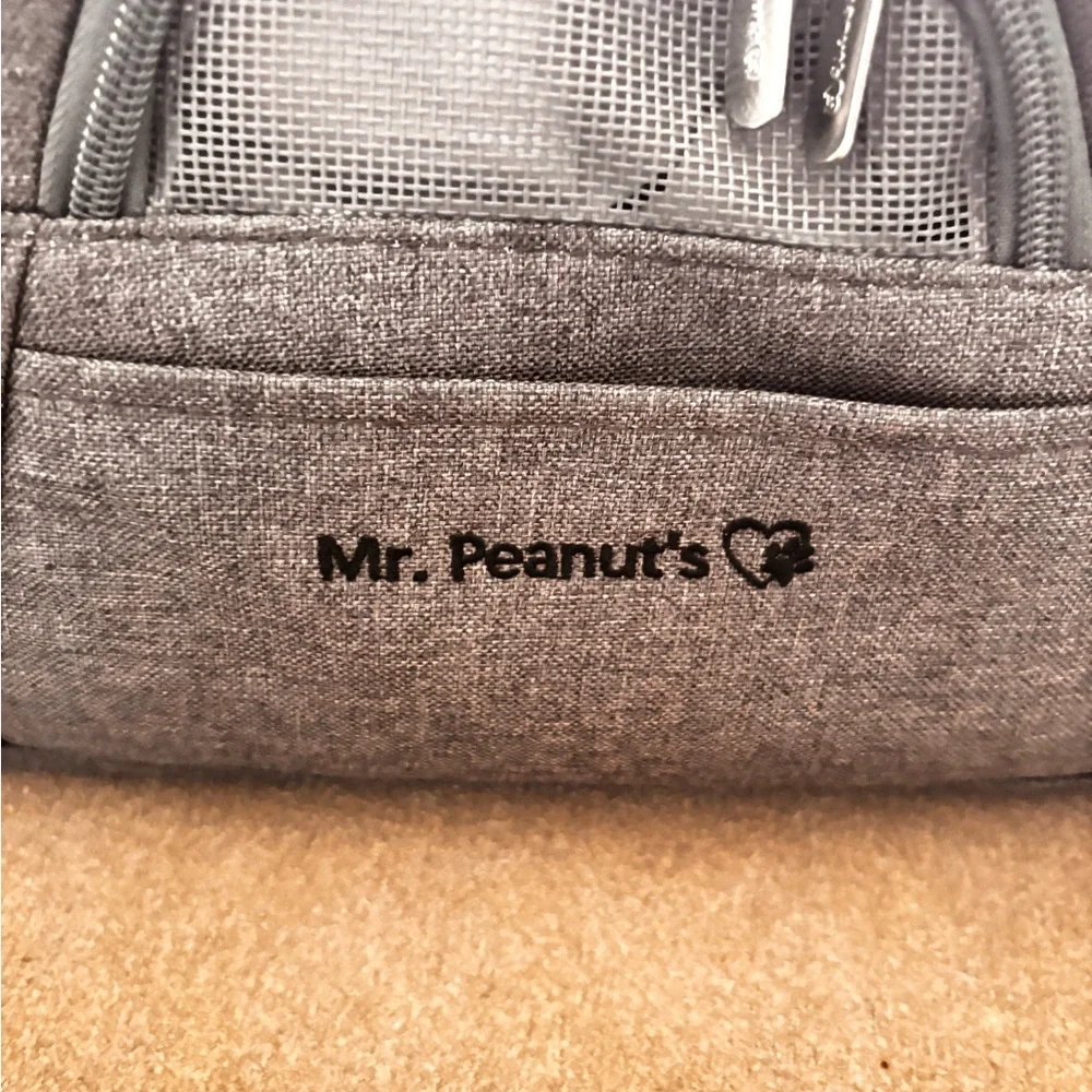 Gray and Brown Dog Carrier